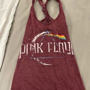 Hand-made cut Pink Floyd tank top. One of a kind!